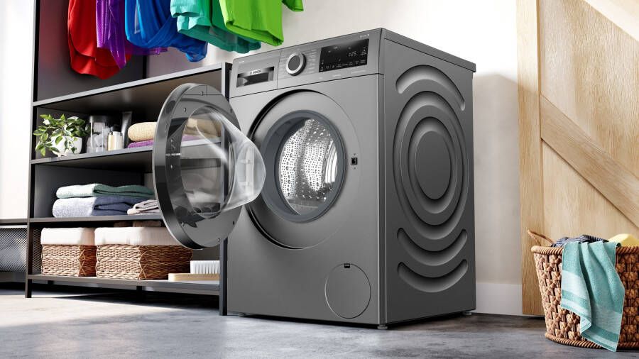 Bosch WGG244AINL wasmachine IDos zwart 9 kg label A - Thumbnail 4