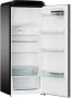 ETNA KVV7154ZWA Retro koelkast met vriesvak Zwart 154 cm - Thumbnail 2