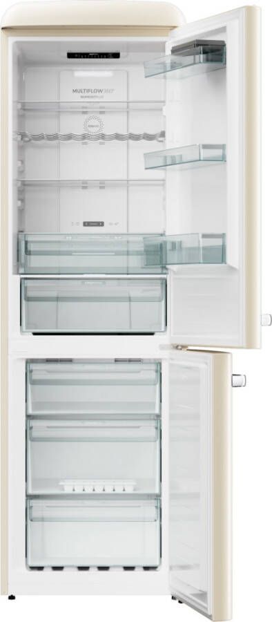 Etna Koelkast Combi KVV793BEI | Vrijstaande koelkasten | Keuken&Koken Koelkasten | 8715393350121 - Foto 2