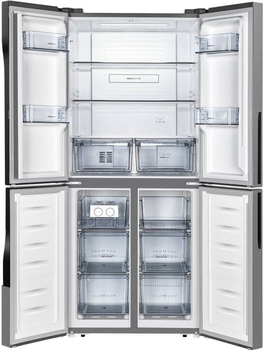 Etna Amerikaanse Koelkast MKV581RVS | Vrijstaande koelkasten | Keuken&Koken Koelkasten | 8715393336927 - Foto 3
