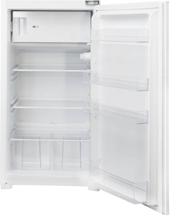 Inventum IKV1021S Inbouw koelkast met vriesvak Wit