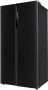 Inventum SKV0178B Amerikaanse koelkast 2 deuren Display Stil: 35 dB No Frost Ice-Twister 548 liter Zwart - Thumbnail 2