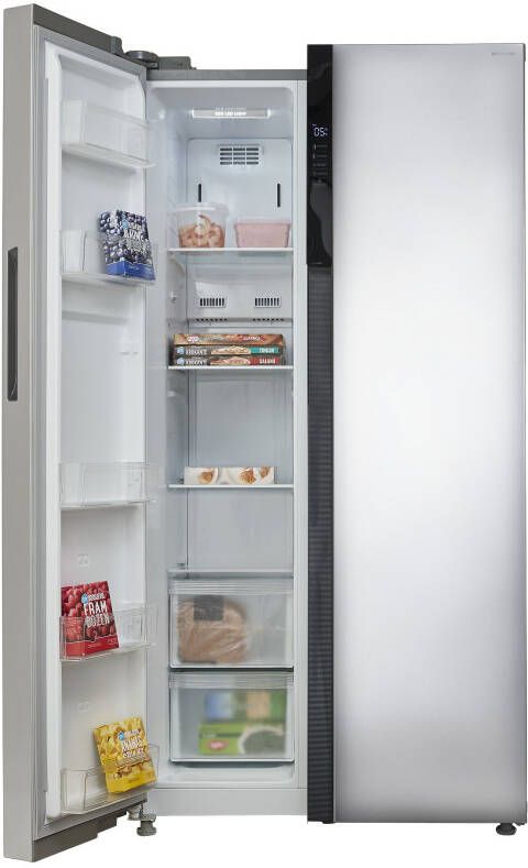 Inventum SKV0178R Amerikaanse koelkast Rvs