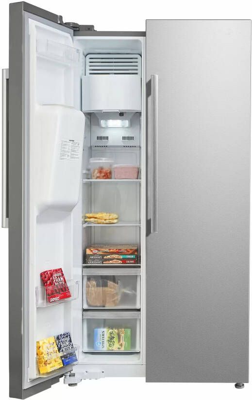 Inventum SKV1782RI Amerikaanse koelkast Rvs