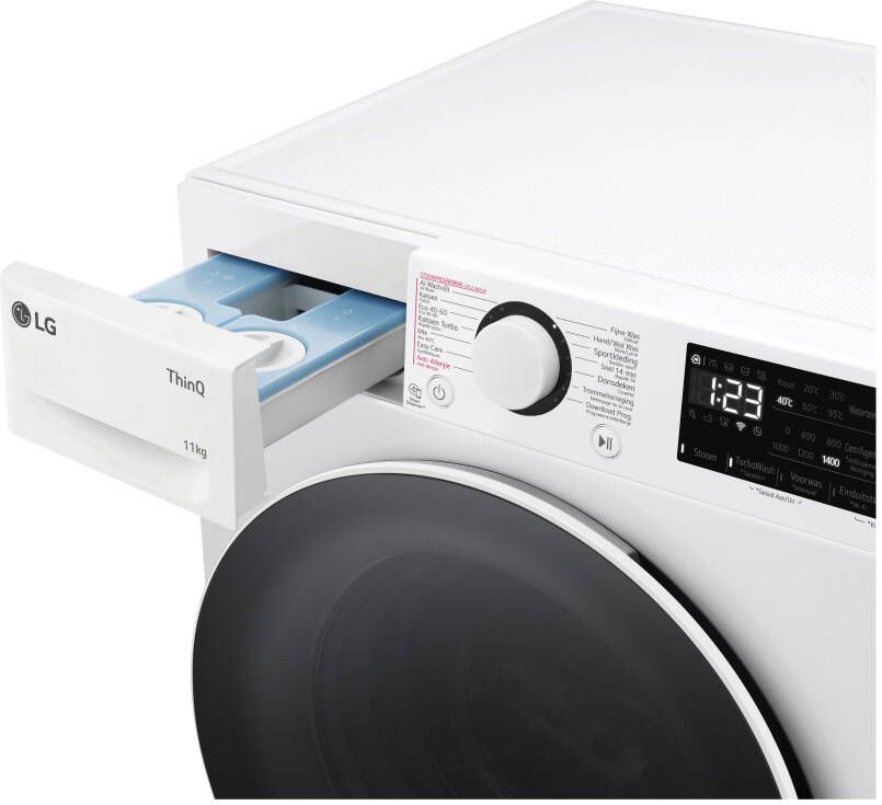 LG F4WR3511S0W A-10% 11 kg Wasmachine Slimme AI DD™ motor EzDispense™ Hygiënisch wassen met stoom ThinQ™ - Foto 3
