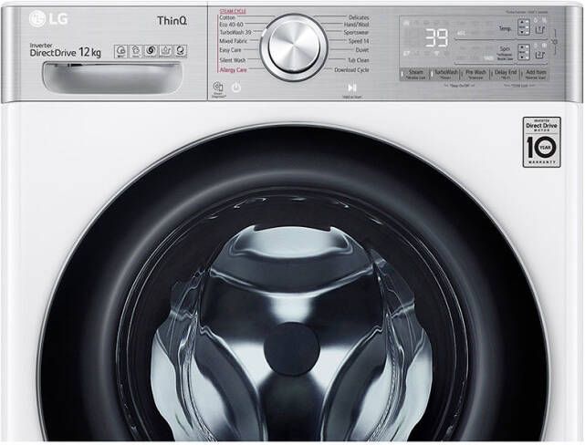 LG F4WV912A2E Wasmachine Wit