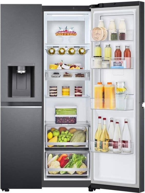 LG GSJV90MCAE Amerikaanse koelkast met Door-in-Door™ 635L inhoud DoorCooling+™ Water- en ijsdispenser met UVnano™ Total No Frost Inverter Linear Compressor