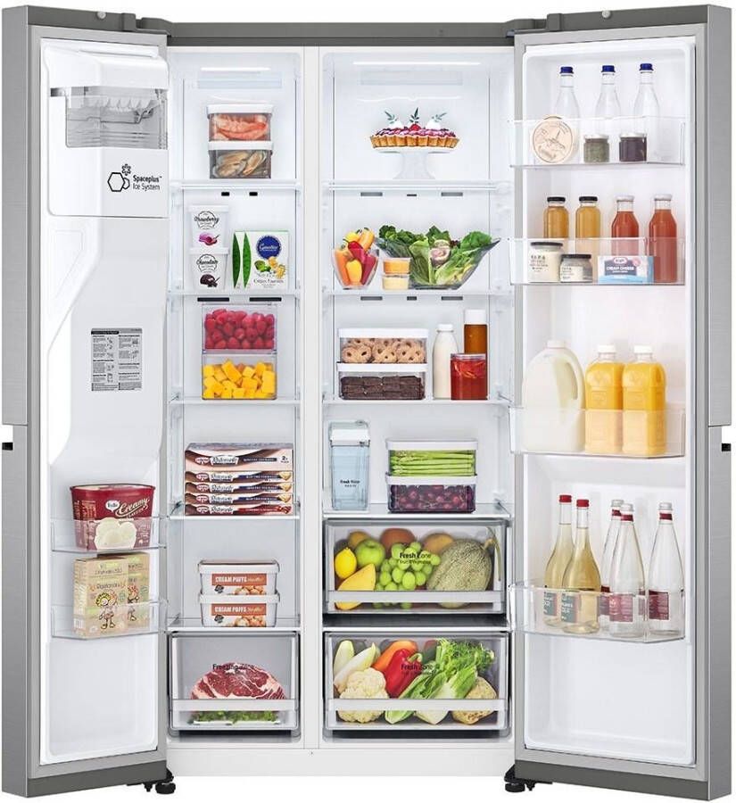 LG GSLV51PZXE Amerikaanse koelkast met LinearCooling 635L inhoud Water- & ijsdispenser Total No Frost Inverter Linear Compressor