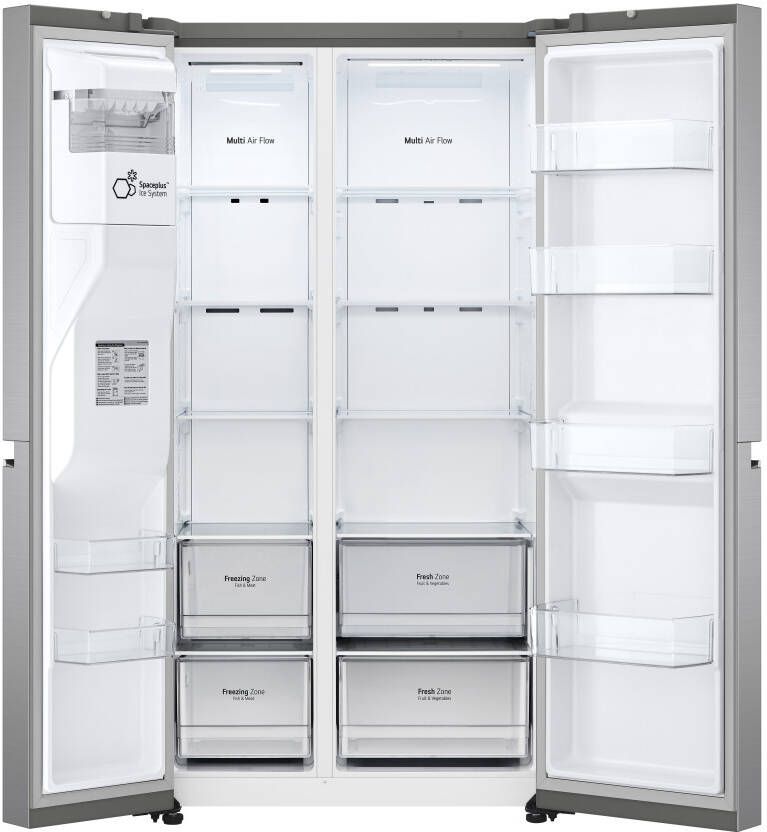 LG GSLV70PZTE 635L Amerikaanse koelkast Express Freeze & Express Cool DoorCooling+ Total No Frost Water- en ijsdispenser Wi-Fi - Foto 3