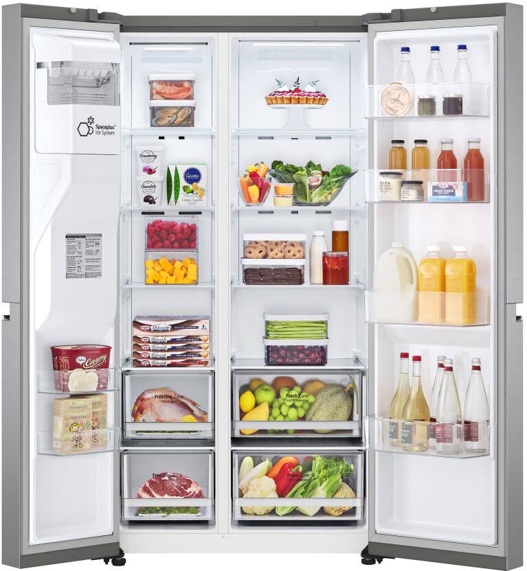 LG GSLV70PZTE 635L Amerikaanse koelkast Express Freeze & Express Cool DoorCooling+ Total No Frost Water- en ijsdispenser Wi-Fi