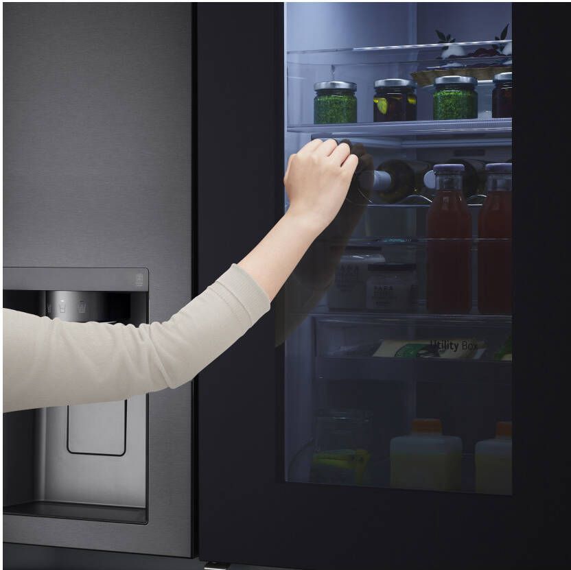 LG GSXV90MCAE Amerikaanse koelkast met Instaview™ Door-in-Door™ Door Cooling+ UVnano™ 635L inhoud Inverter Linear Compressor