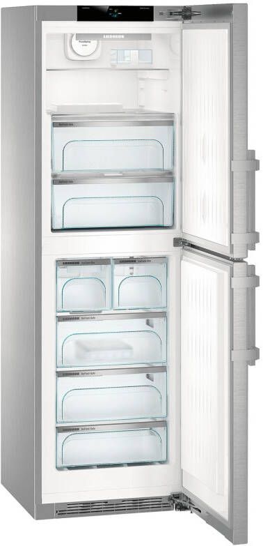 Liebherr SBNes 4285-21 Koel-vriescombinatie Zilver