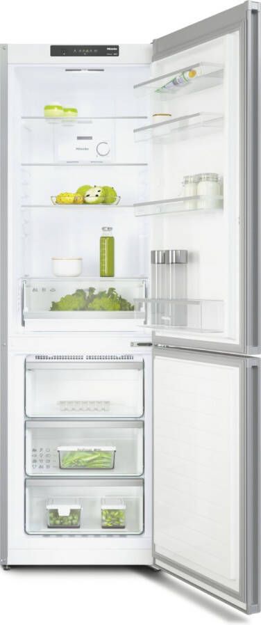 Miele KDN 4074 E el Active Koel-vriescombinatie Zilver