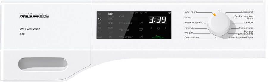 Miele WED 035 WPS Excellence W1 ChromeEdition wasmachine - Foto 2