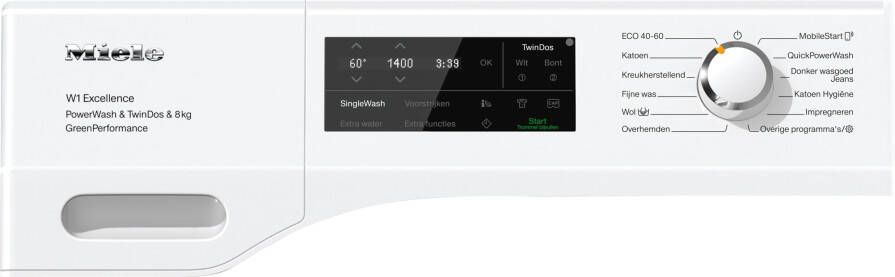 Miele WEH 875 WPS PowerWash 2.0 & TwinDos GreenPerformance Wasmachine Wit
