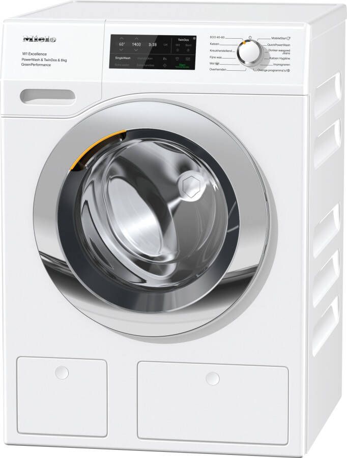 Miele WEH 875 WPS PowerWash 2.0 & TwinDos GreenPerformance Wasmachine Wit - Foto 1