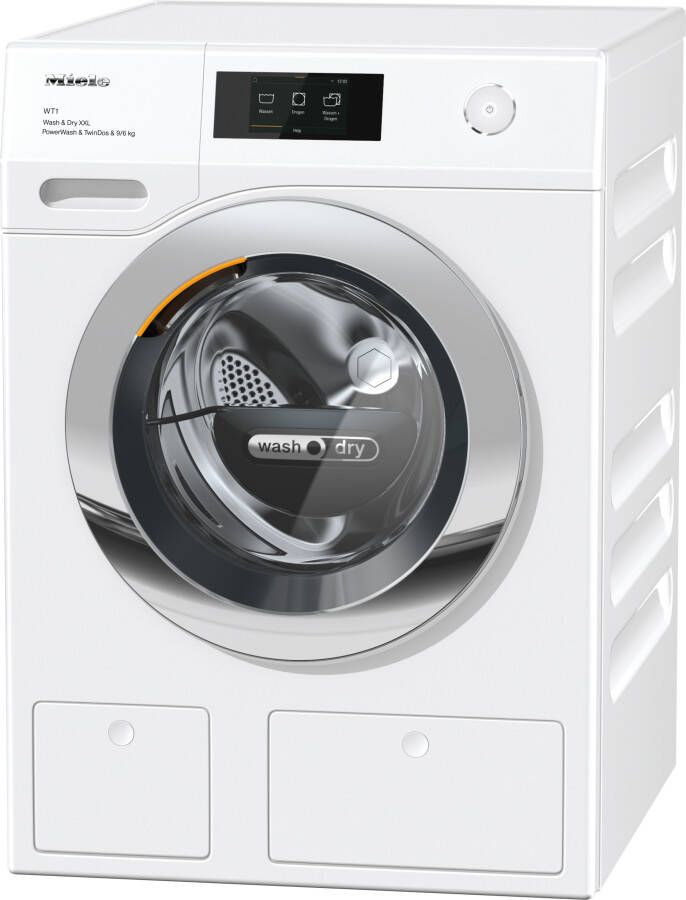 Miele WTW 870 WPM TwinDos PowerWash Was-droogcombinatie Wit