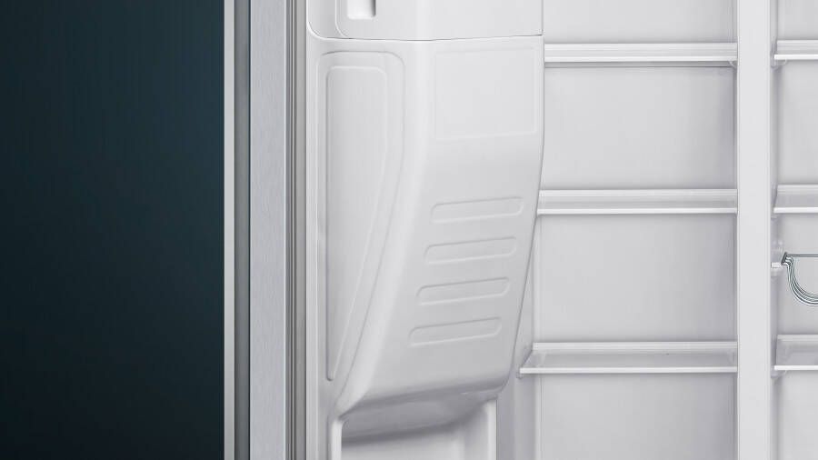 Siemens KA93DAIEP Amerikaanse koelkast Zilver