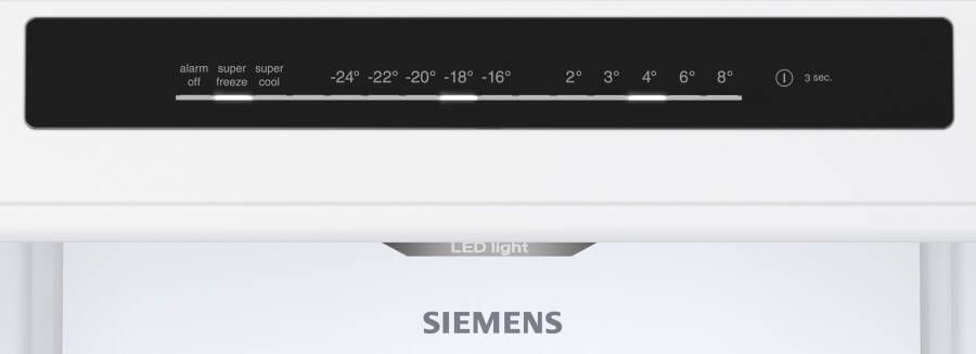 Siemens KG36N2IDF Koel-vriescombinatie Zilver