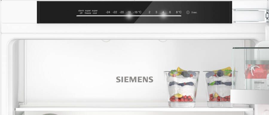 Siemens KI86NEDD0 EXTRAKLASSE Inbouw koel-vriescombinatie Wit - Foto 3