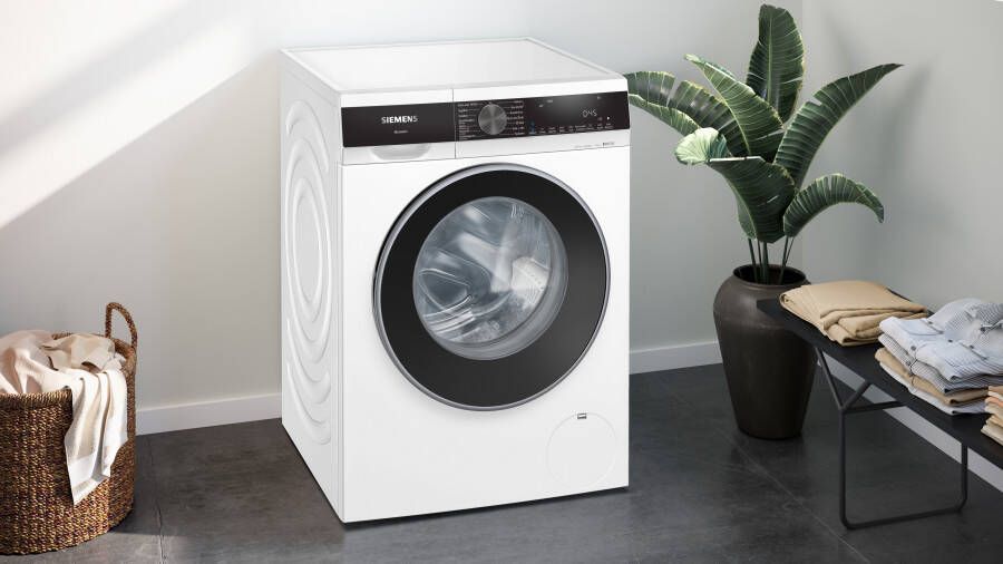 Siemens iQ500 WG44G207NL wasmachine Voorbelading 9 kg 1400 RPM A Wit - Foto 3
