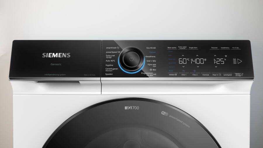 Siemens wasmachine WG54B2A7NL met wasmiddelscan via Home Connect - Foto 2