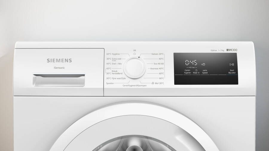 Siemens WM14N050NL IQ300 wasmachine - Thumbnail 1