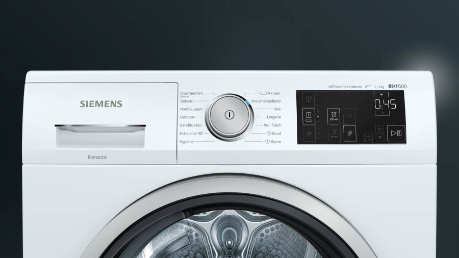 Siemens WT7U4600NL Warmtepompdroger Wit