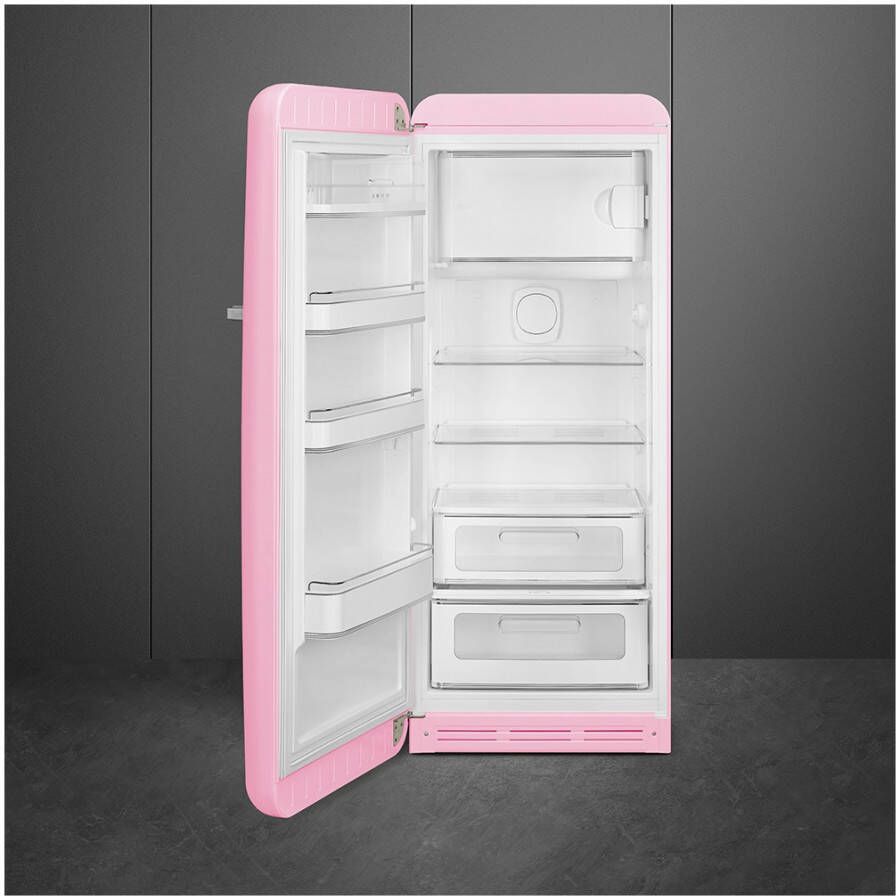 Smeg FAB28LPK5 Koelkast met vriesvak Roze