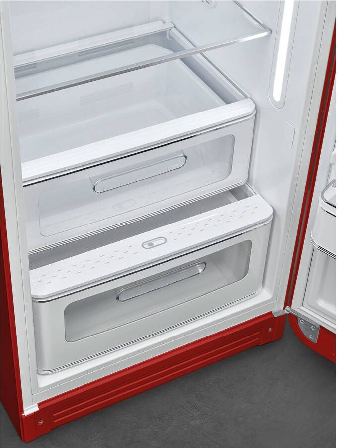 Smeg FAB28RRD5 Koelkast met vriesvak Rood