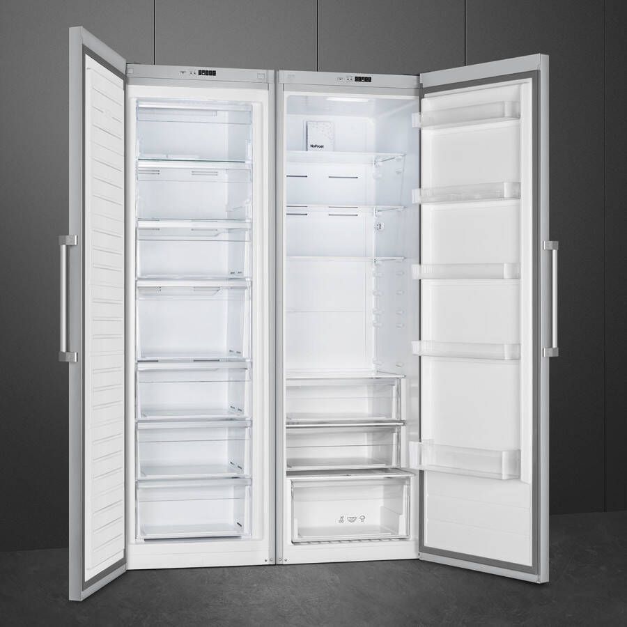 Smeg FF18EN2HX Vriezer Rvs