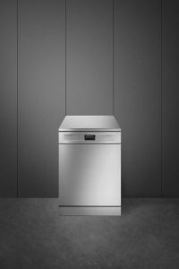 Smeg LVSP345BQX Vrijstaande vaatwasser Rvs