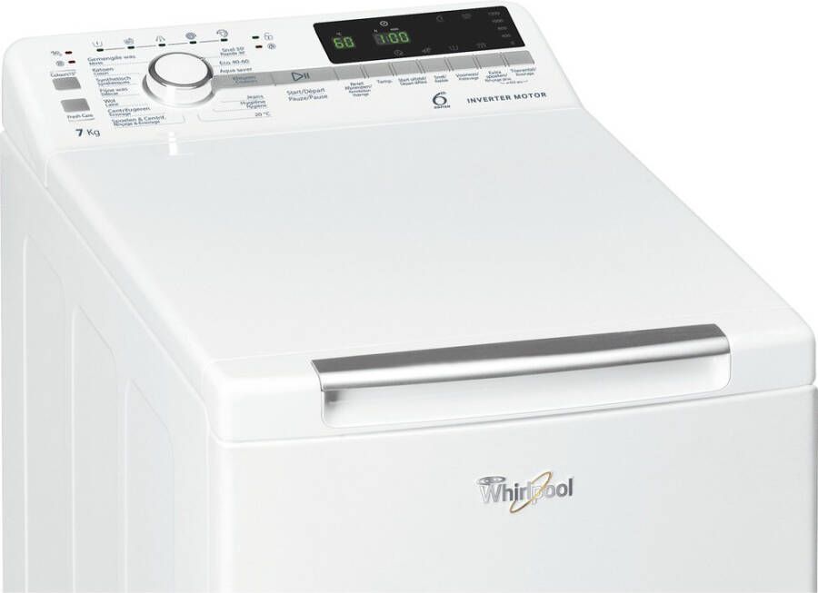 Whirlpool TDLR 65242BS BX N Wasmachine bovenlader Wit