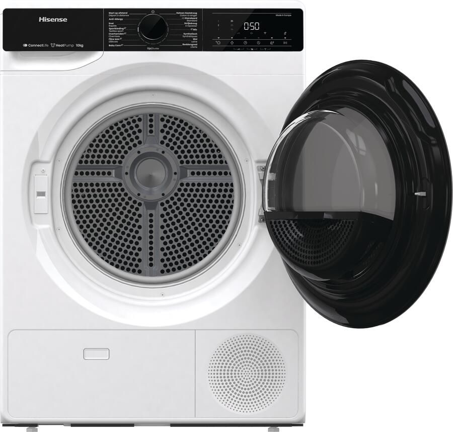 Hisense DH5V13UW Warmtepompdroger 10 kg vulgewicht