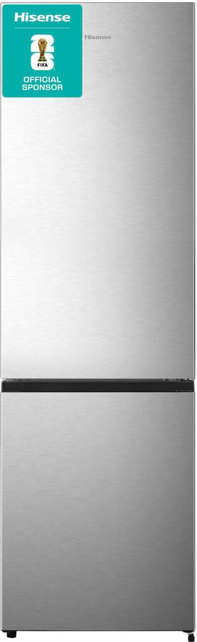 Hisense RB329N4ACE Koel-vriescombinatie Energielabel E No-Frost RVS Multi Air Flow Fast Freeze 255 Liter - Foto 2