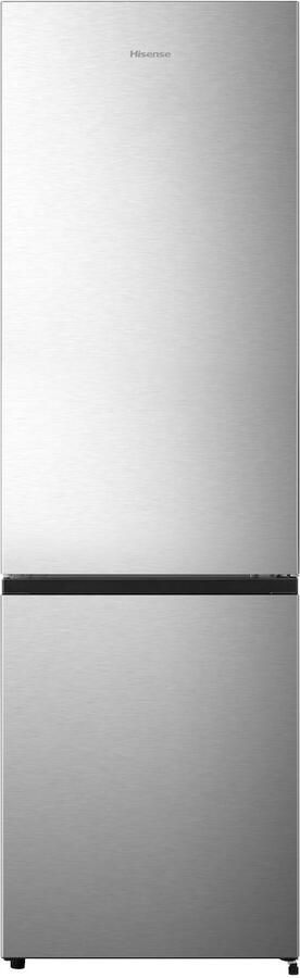 Hisense RB329N4ACE Koel-vriescombinatie Energielabel E No-Frost RVS Multi Air Flow Fast Freeze 255 Liter