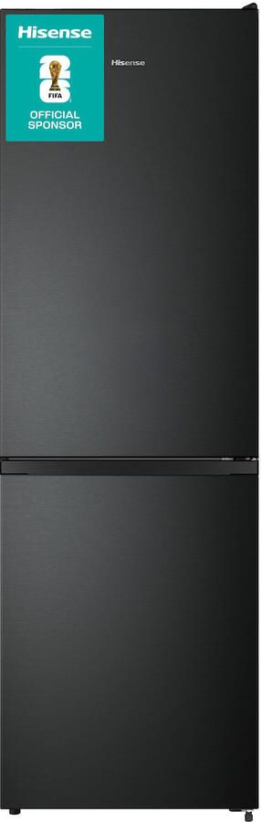 Hisense RB3N300NEFA Koelkast met vriesvak Zwart