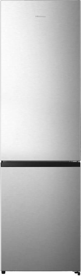 Hisense RB440N4ACC Koelvriescombinatie vrijstaand RVS look 336 liter Rechtsdraaiend (omkeerbaar) C label 35 dB(A) NoFrost