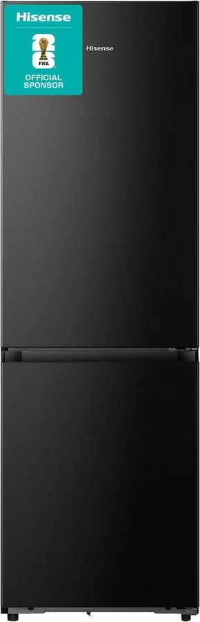 Hisense RB5K330GSFC Vrijstaande koel-vriescombinatie 185 cm hoog 330 liter Energielabel C Geluidsniveau 35 dB LED Display SuperCool FastFreeze Deuralarm Kinderslot Interverter Compressor ConnectLife