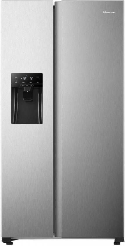 Hisense RS650N4AC1 Amerikaanse koelkast Zilver online kopen
