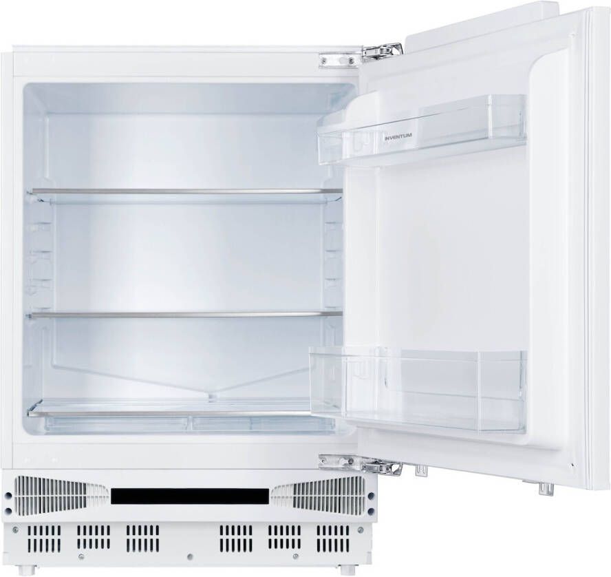 Invent um IKK0822D 82 cm onderbouw koelkast Koeler Zeer stil Led-verlichting Deur op deur 135 liter 3 plateaus Wit - Foto 2