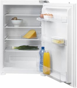 Inventum IKK0881D Inbouw koelkast Nis 88 cm 134 liter 4 plateaus Deur op deur Wit