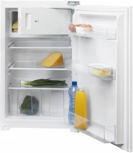Inventum IKV0881S Inbouw koelkast Vriesvak Nis 88 cm 121 liter 3 plateaus Sleepdeur Wit