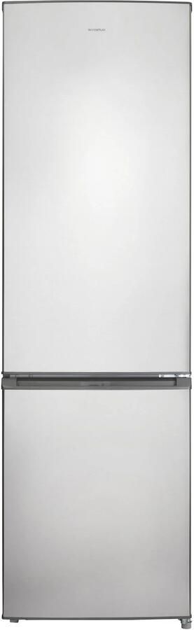 Inventum KV1808R No Frost energiezuinige koel-vriescombinatie 180 cm hoog 270 liter Superkoelen Supervriezen Energielabel D Vrijstaand RVS