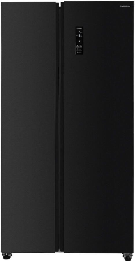 Inventum SKV0180B No Frost energiezuinige Amerikaanse koelkast 532 liter Digitaal display Superkoelen Supervriezen Deuralarm 2 deuren Zwart