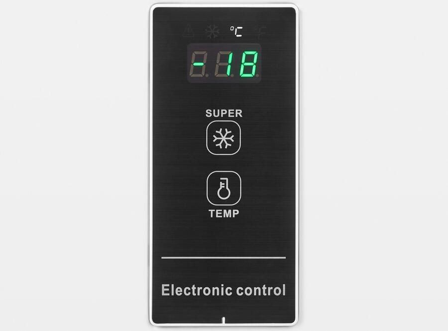 Inventum VK1422W Low Frost extra grote vrieskist 418 liter 141 6 cm breed Supervriezen Geschikt voor garage tot -15°C Digitale thermostaat Diepvrieskist 2 opbergkorven Wit - Foto 2