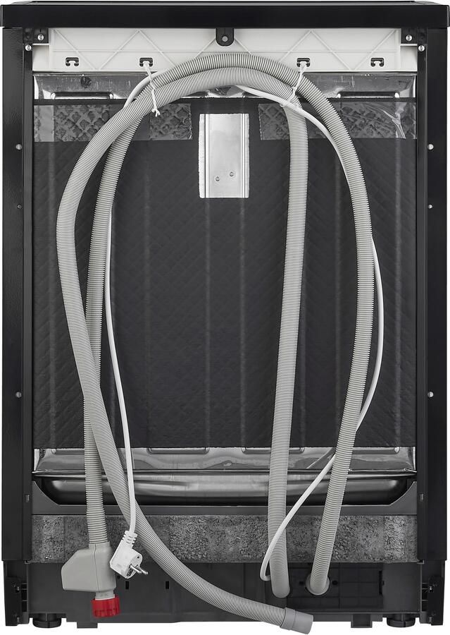 Inventum VVW6008AB vaatwasser 12 couverts Bestekmand 3 programma s Deur opent automatisch Startuitstel Energielabel D Vrijstaand Zwart - Foto 3