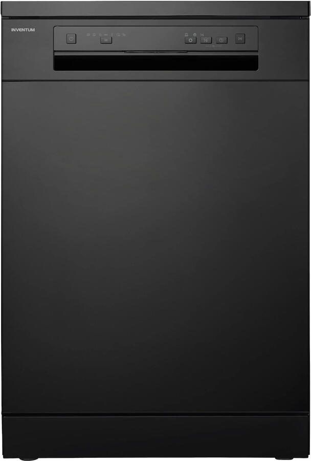 Inventum VVW6036AB vaatwasser 14 couverts Bestekmand 44 dB 7 programma s Deur opent automatisch Startuitstel Energielabel D Vrijstaand Zwart