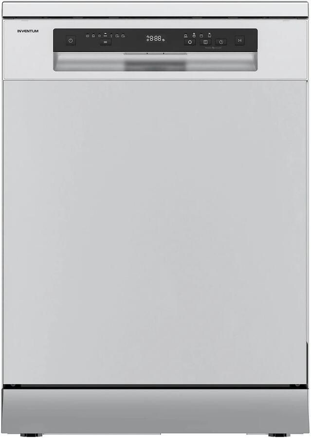 Inventum VVW6036AS Vaatwasser 14 couverts Bestekmand 44 dB 7 programma's Deur opent automatisch Startuitstel Energielabel C Vrijstaand RVS