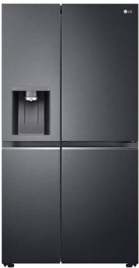 LG GSJV90MCAE Amerikaanse koelkast Zwart